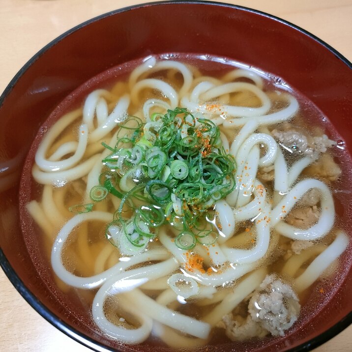 熱々肉うどん